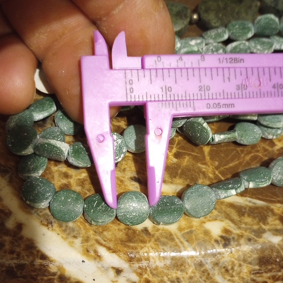 Amazonite 3 strand lot 925 Bali sterling - Picture 7 of 15
